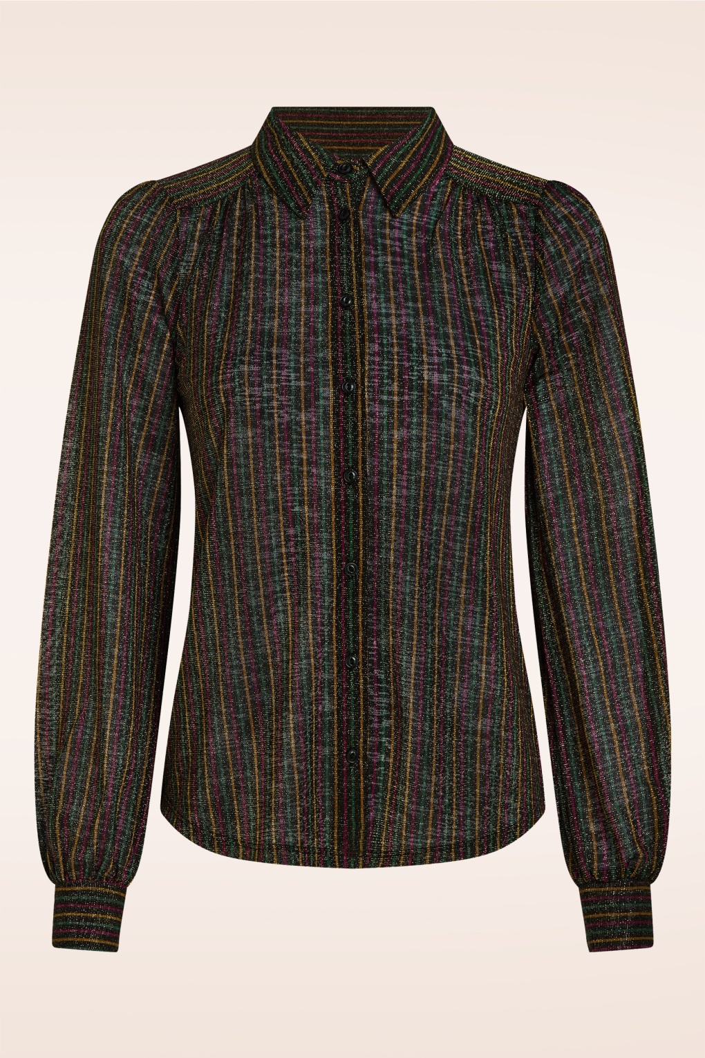 281476-King-Louie-53482-Blouse-Carina-Starlet-Black-Stripe-Glitter-250108-001LW-full