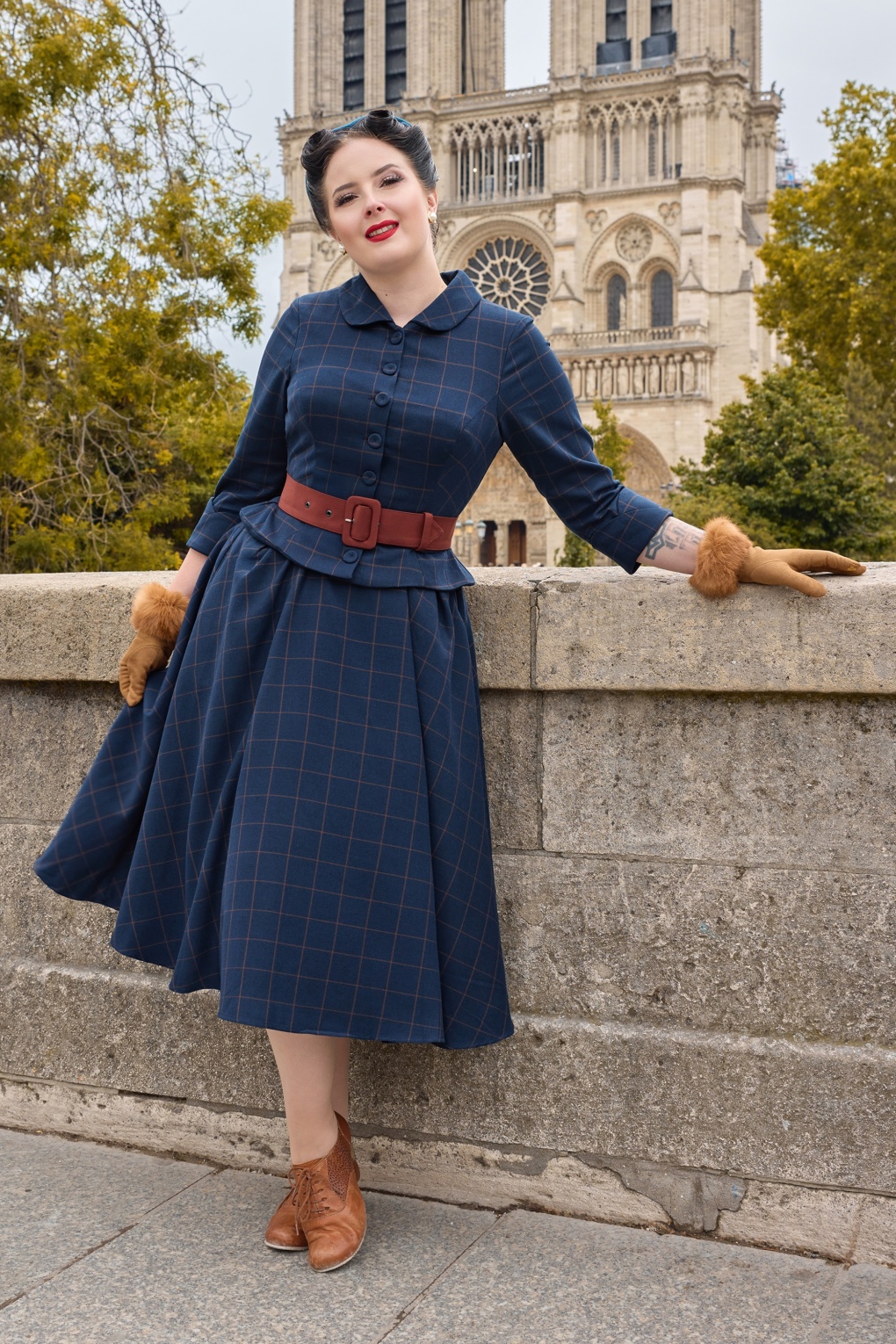 283442-Miss-Candyfloss-54683-Maissa-Lee-Swing-Dress-Navy-251113-001M-full