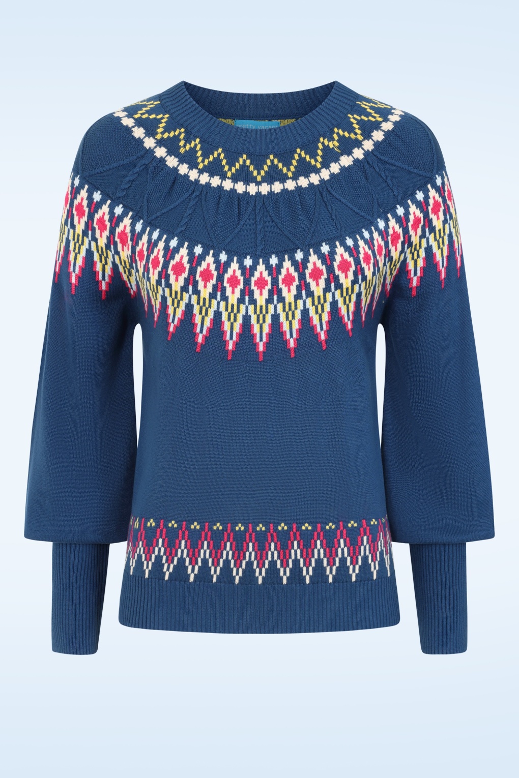 279043-Pretty-Vacant-54139-Sweater-Oslo-Cable-Fairsle-Blue-250829-001W-full