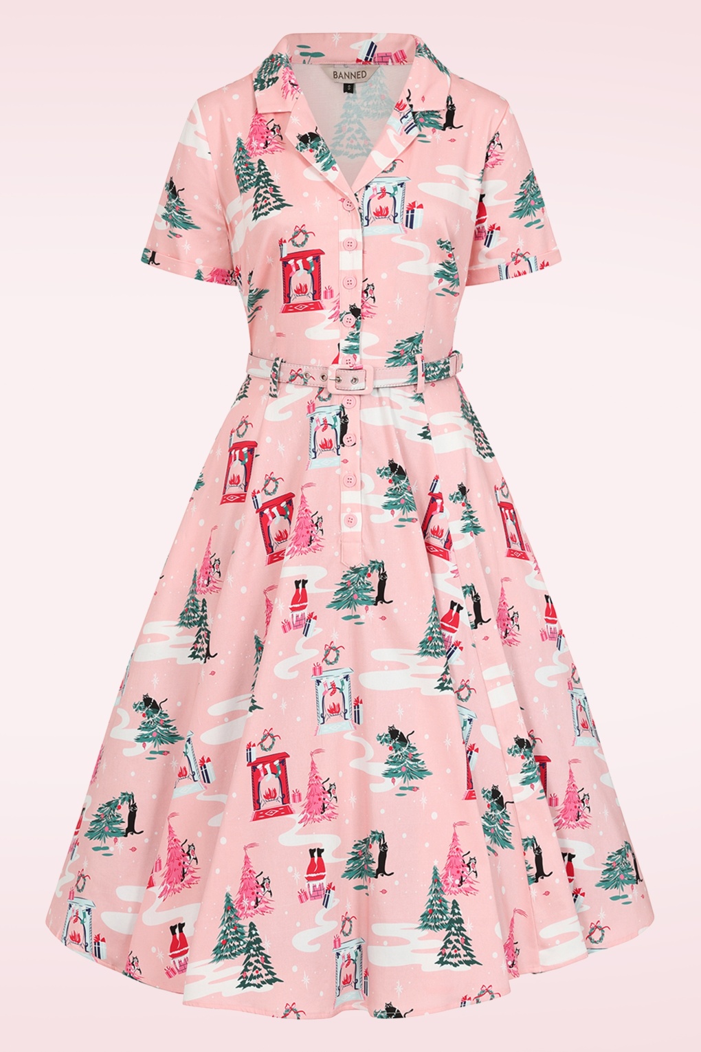 279190-Banned-53962-Pink-Christmas-Swing-Dress-001W-full