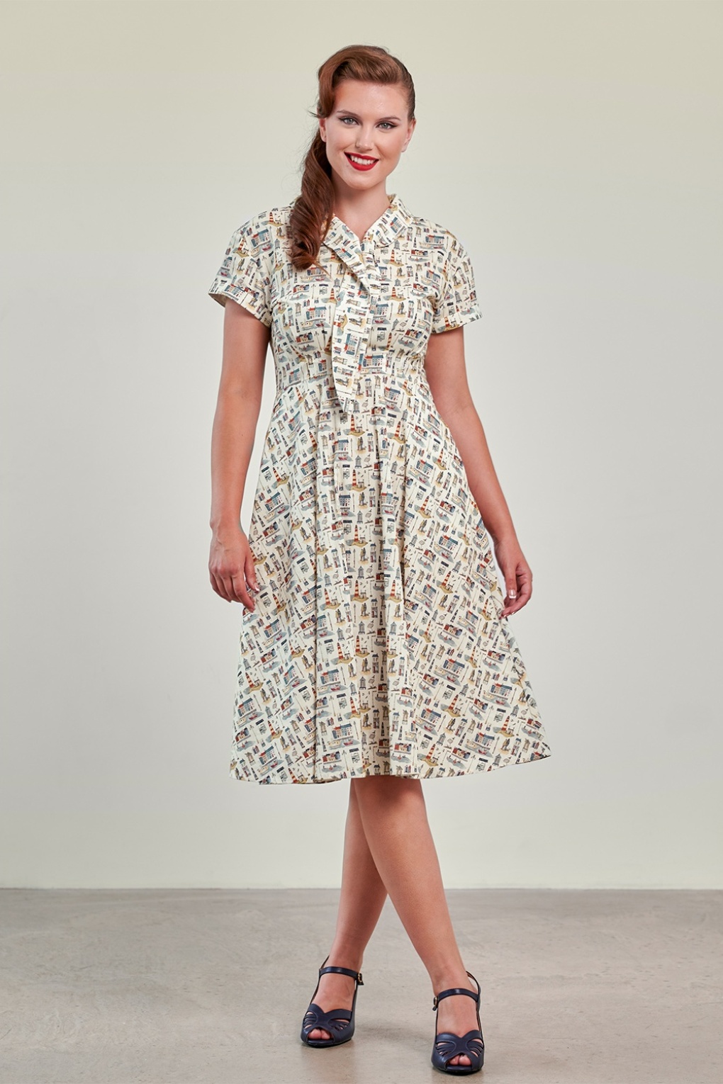 285367-Banned-55503-Dress-Swing-Cream-Seaside-250625-001W-full