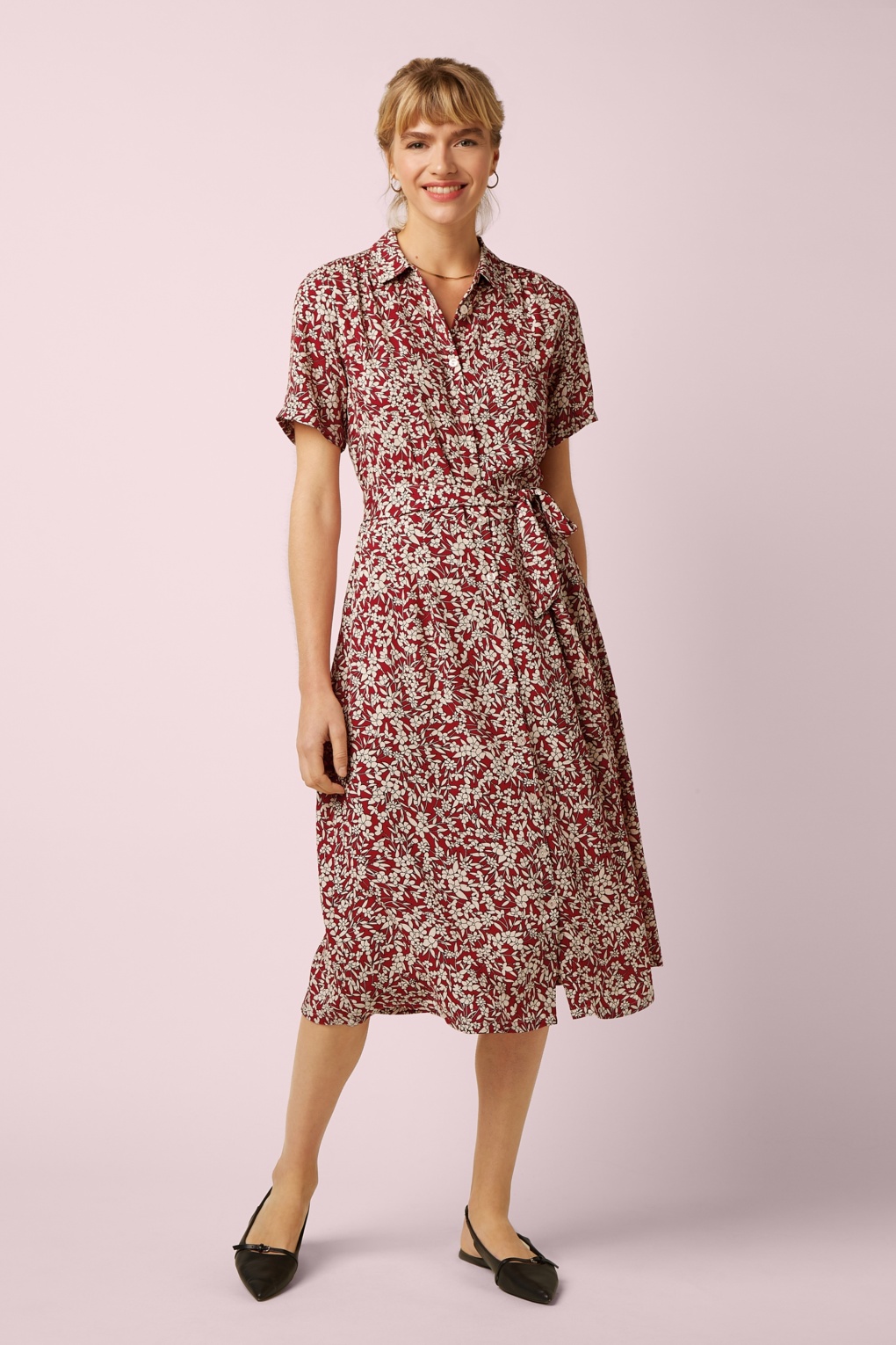 285552-King-Louie-55077-Dress-Olive-Chili-Red-Floral-251014-002W-full