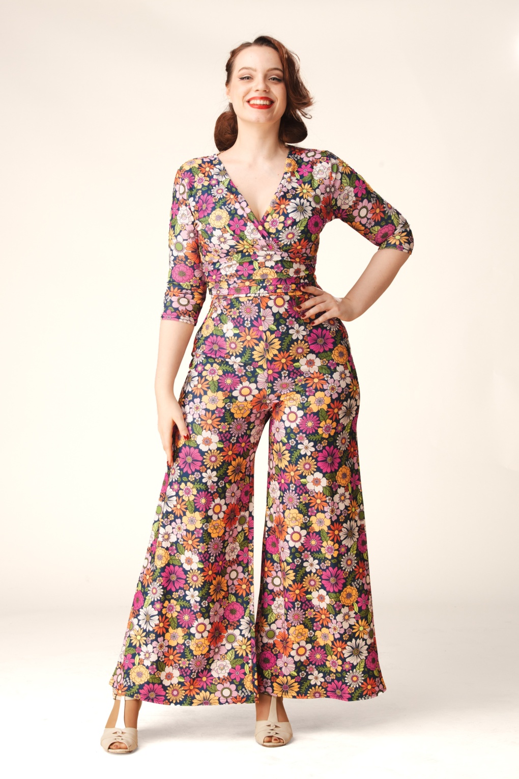 284161-Vintage-Chic-55815-Flower-Print-Jumpsuit-Navy-251219-040MW-full