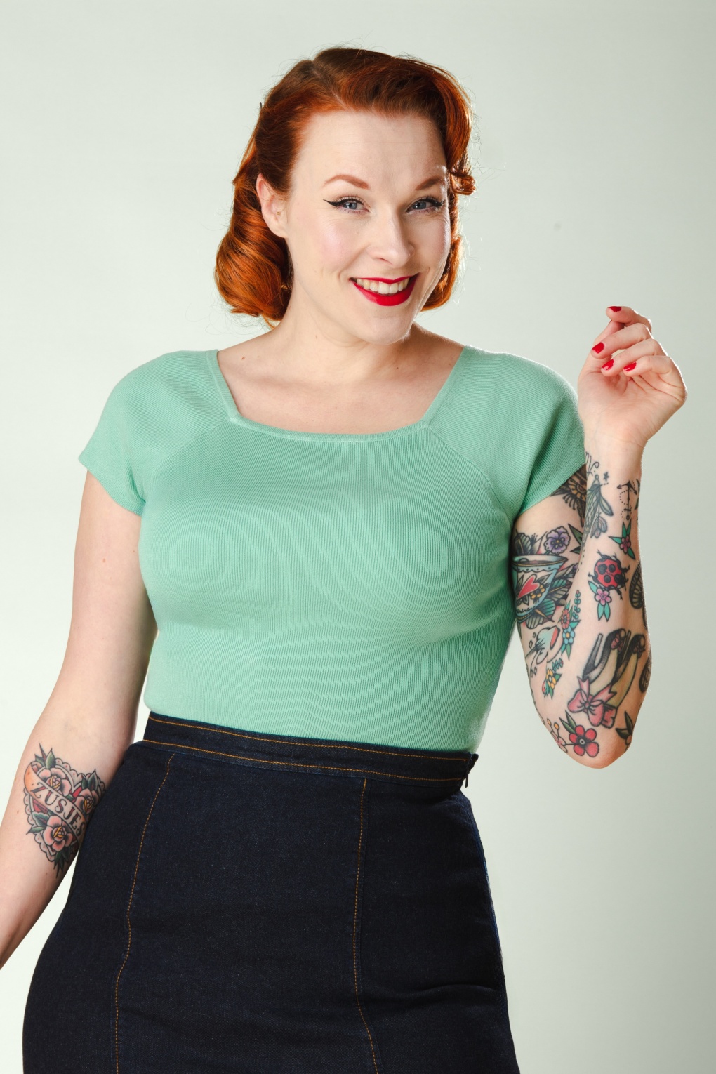 284325-Zilch-55211-Top-Kaylie-Mint-Green-260115-002W-full