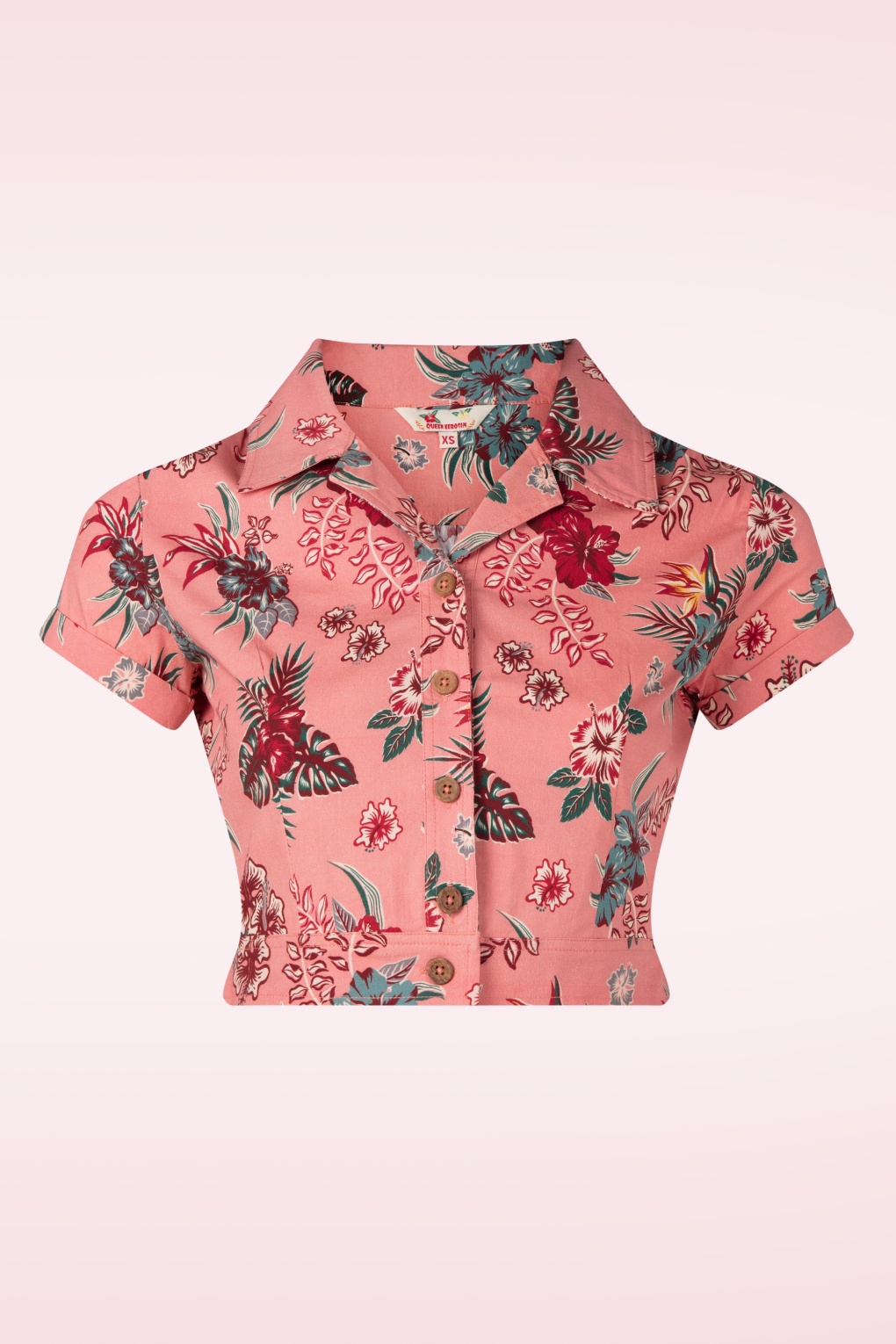 286172-Queen-Kerosin-55468-Blouse-Floral-Pink-260226-002W-full