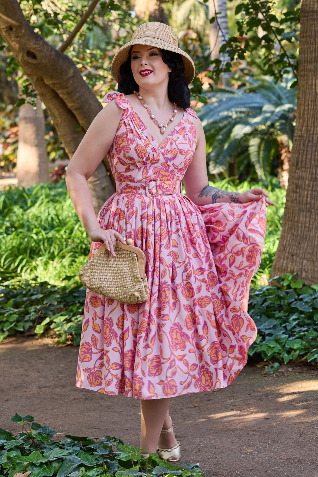 288658-Miss-Candyfloss-56169-Dress-Floral-Pink-Yellow-251125-001MW-full