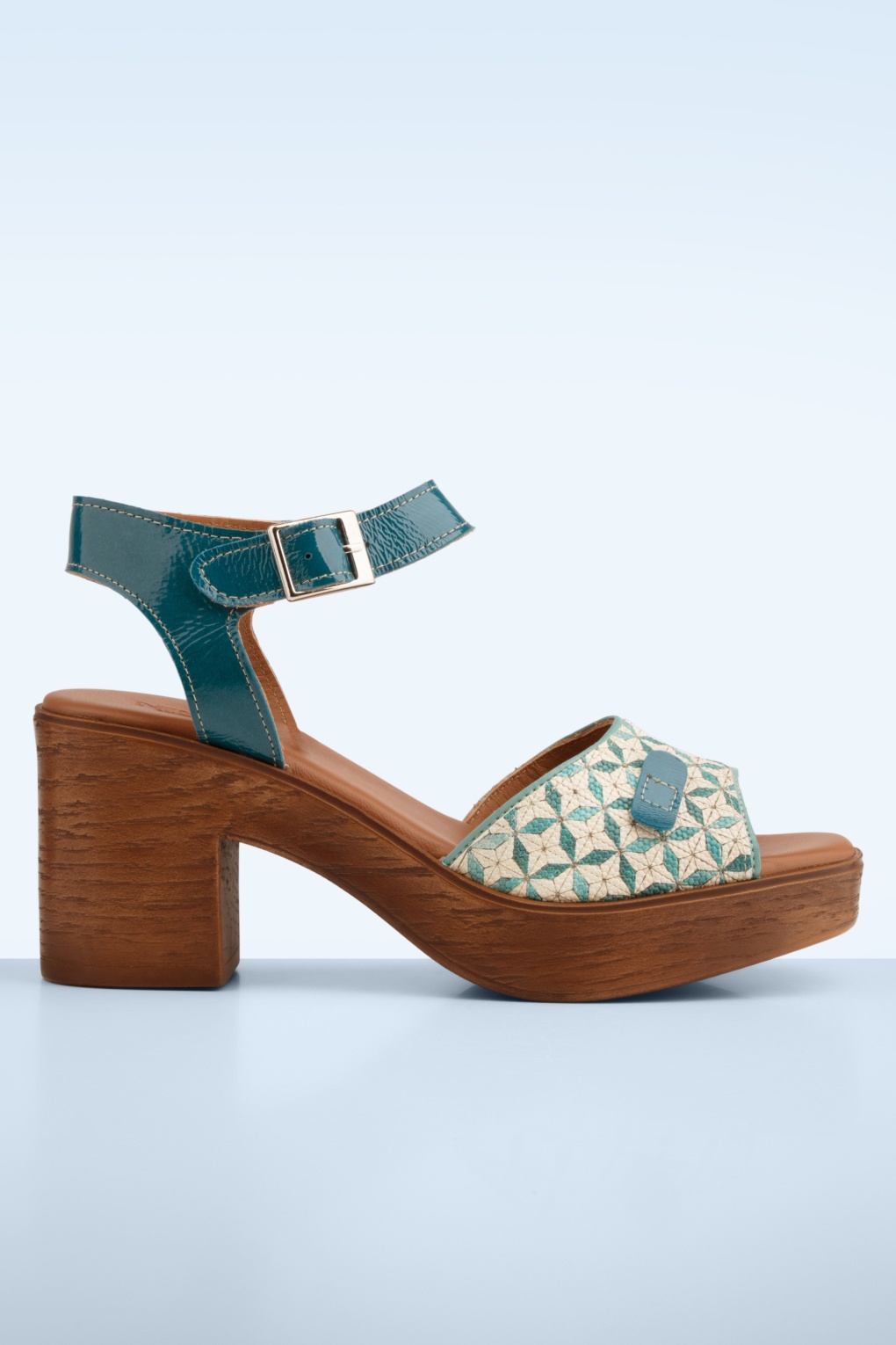 289217-Nemonic-56011-Clogs-Sandal-Blue-Geometric-260420-001W-full