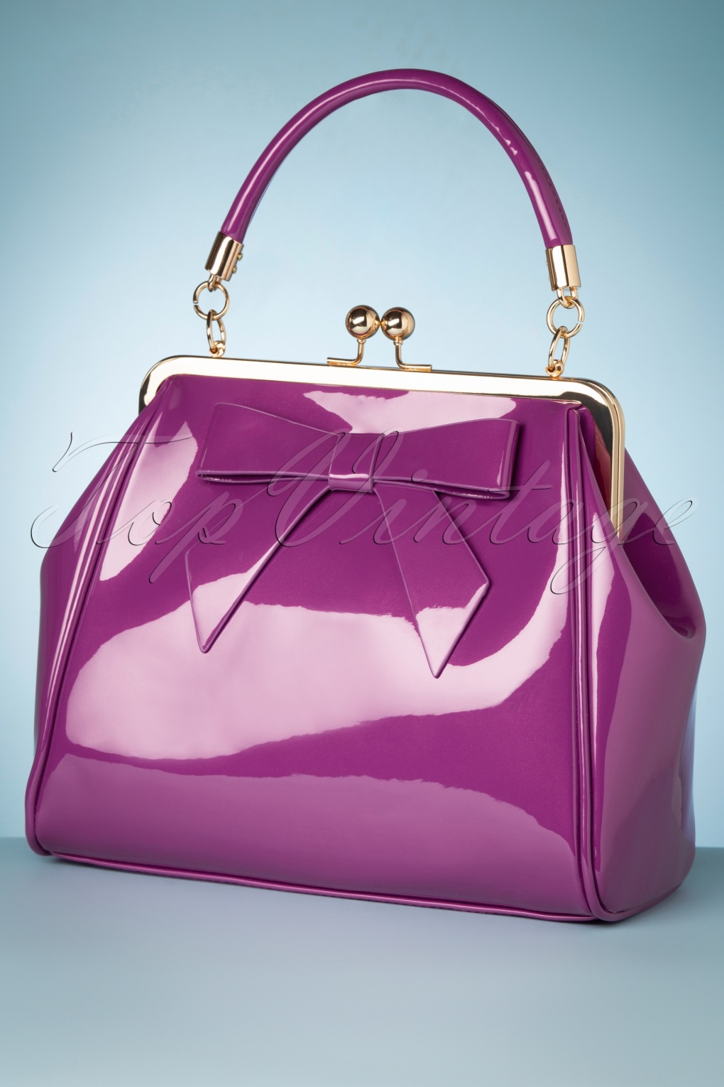 American Vintage Patent tas in fuchsia