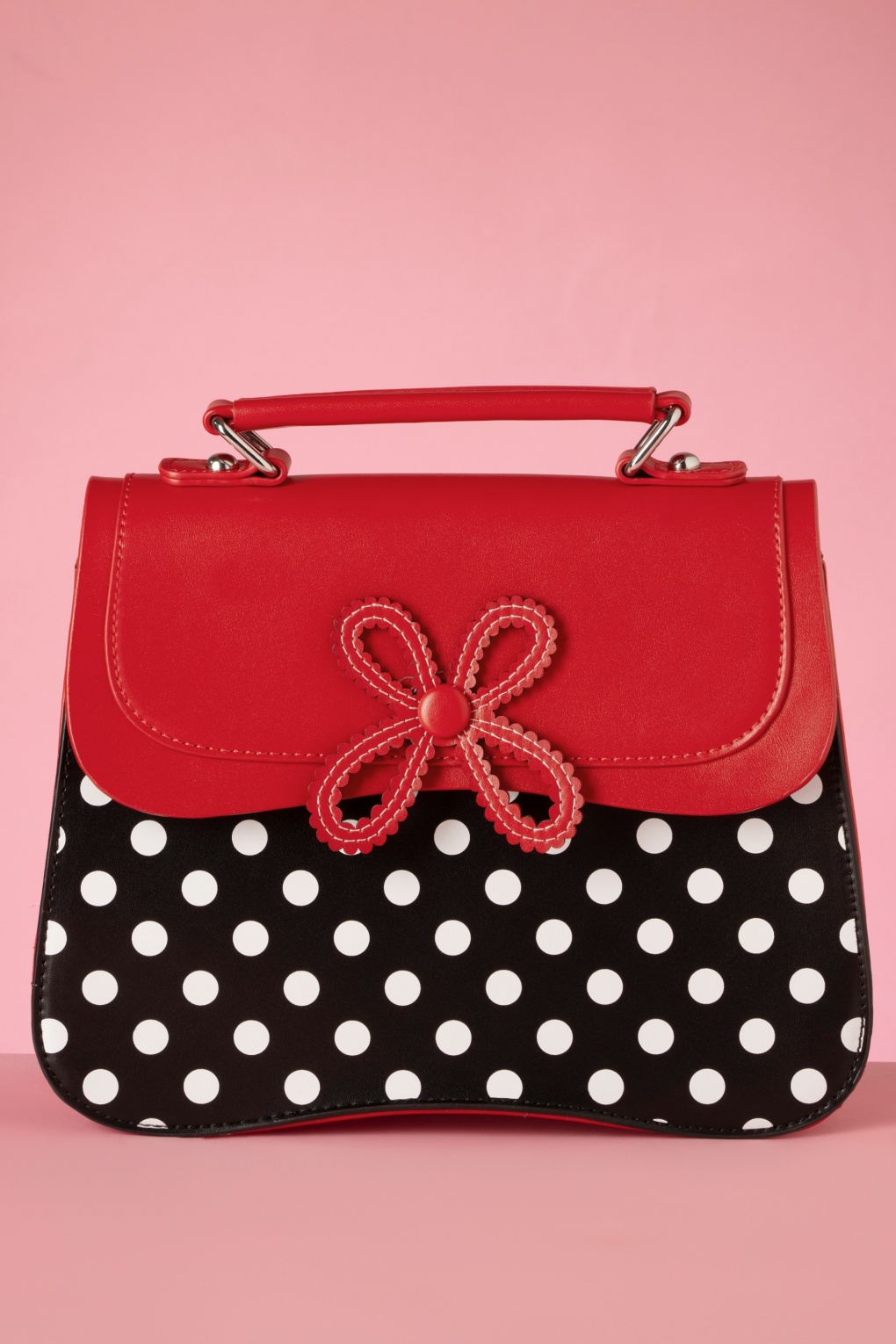 Noelle handtas in rood