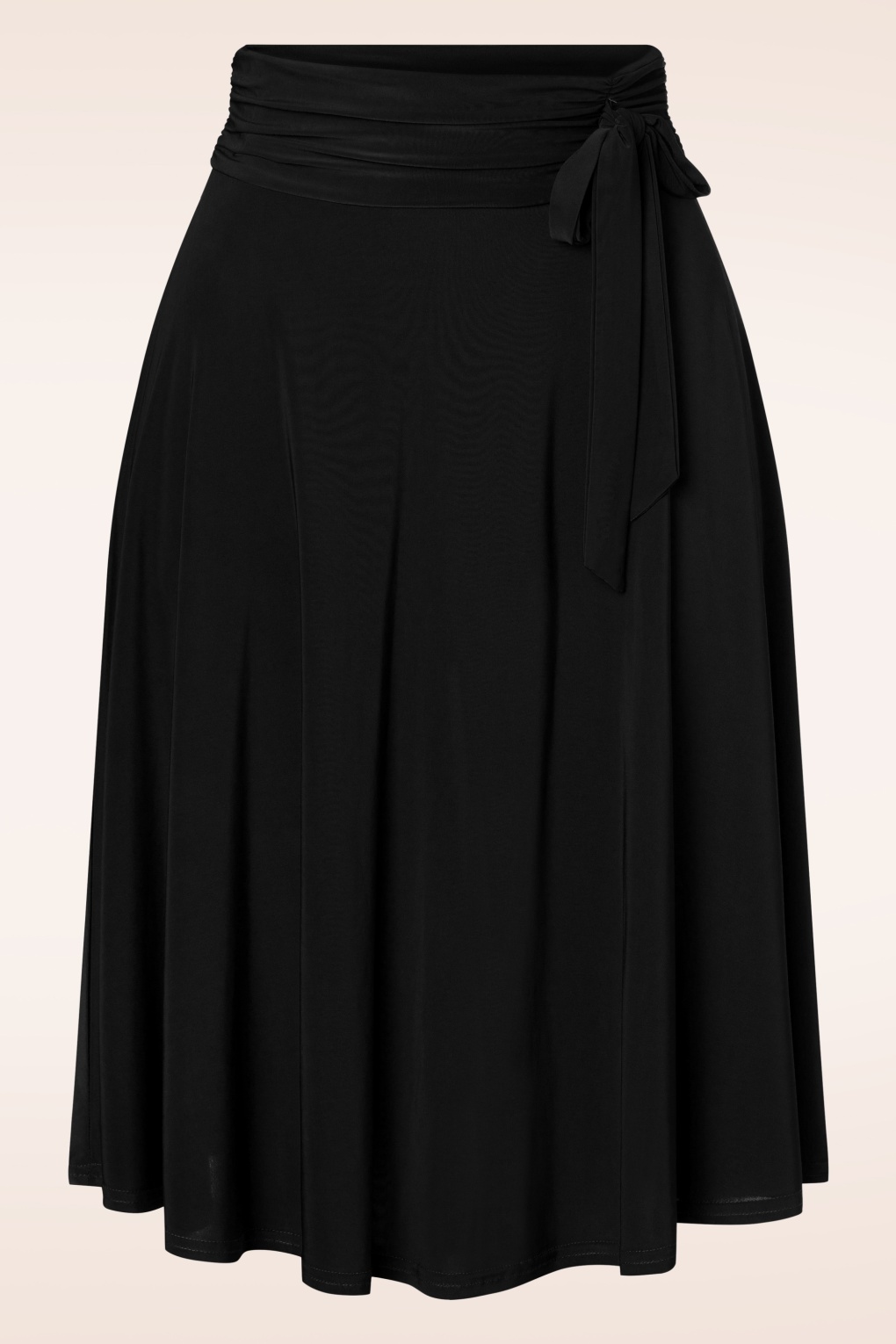257230-Vintage-Chic-37362-Swingskirt-50s-ALiyah-Black-200323-004-W-full