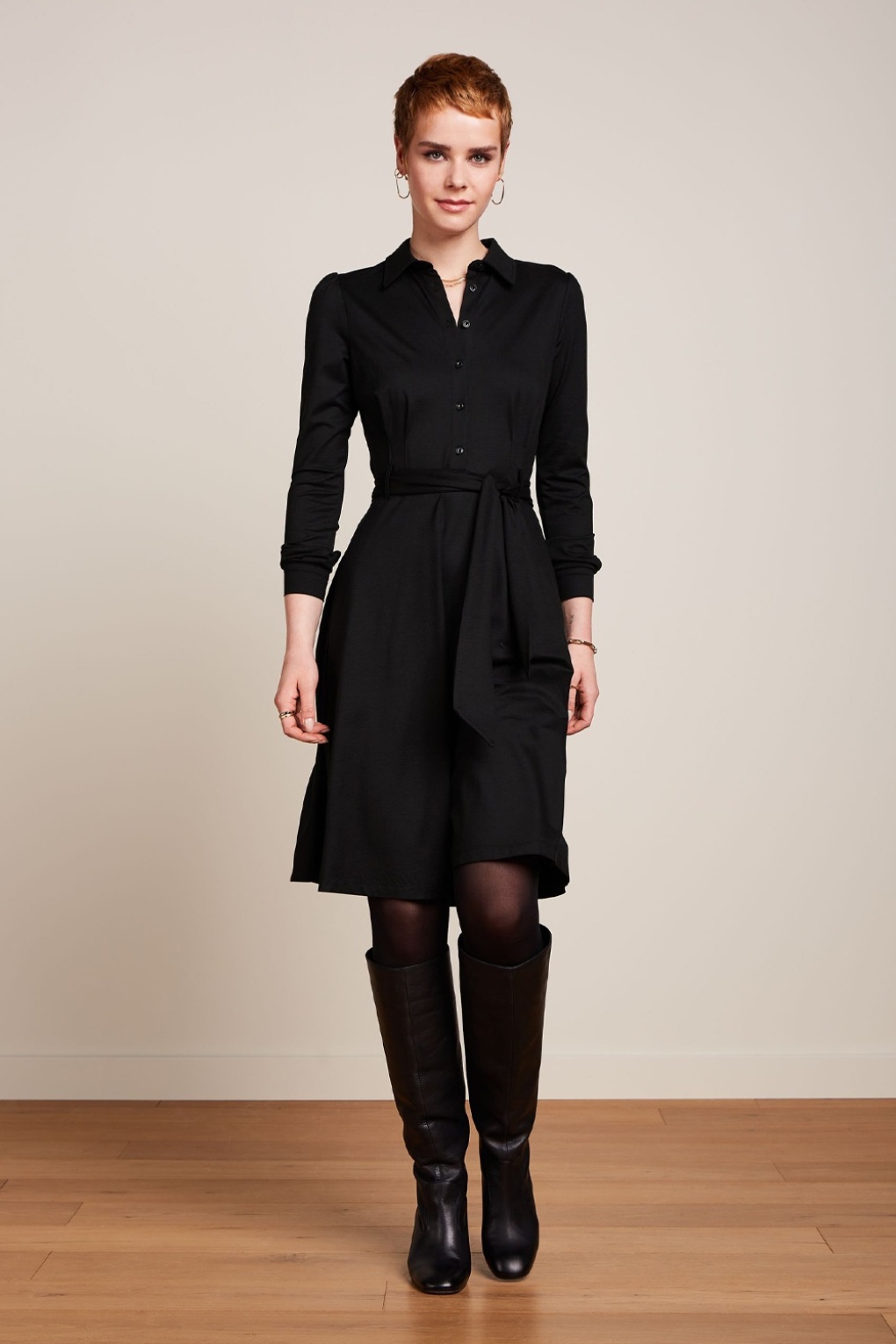 262008-King-Louie-50417-Dress-Sheeva-Viscose-Classic-Black-001L-full