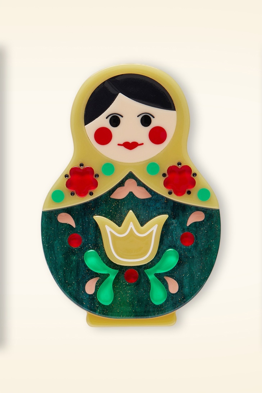 Matryoshka Memories Toy broche