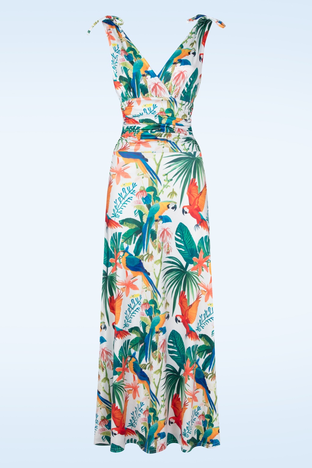 272681-Vintage-Chic-53097-Dress-Maxi-Multi-Tropical-Parrot-250305-001W-full