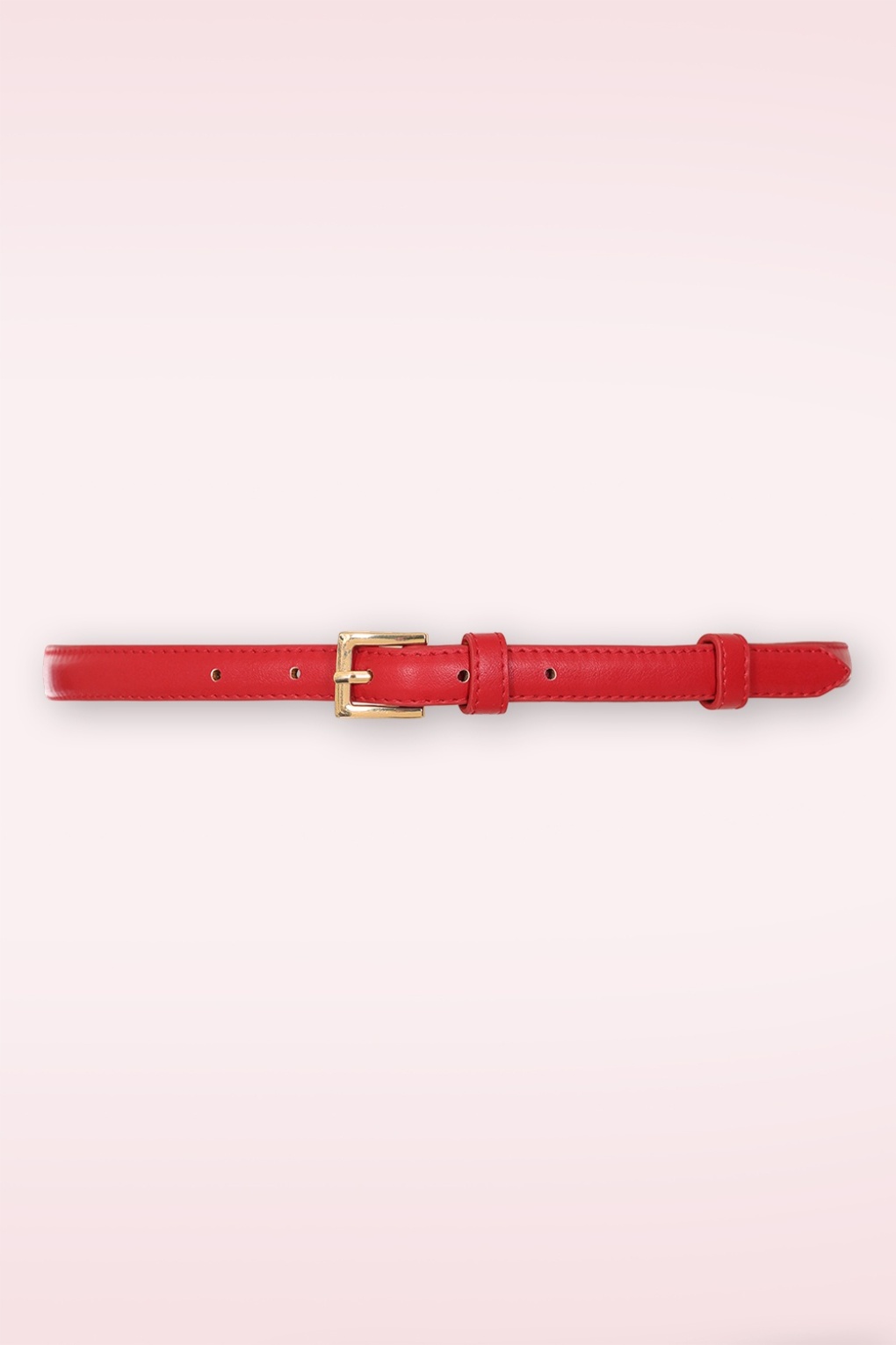 Rosalie riem in rood