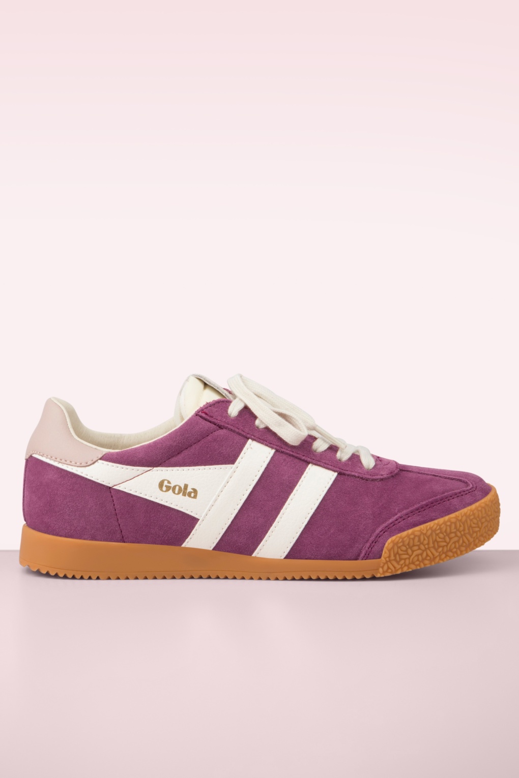 Elan Suede sneakers in cerise