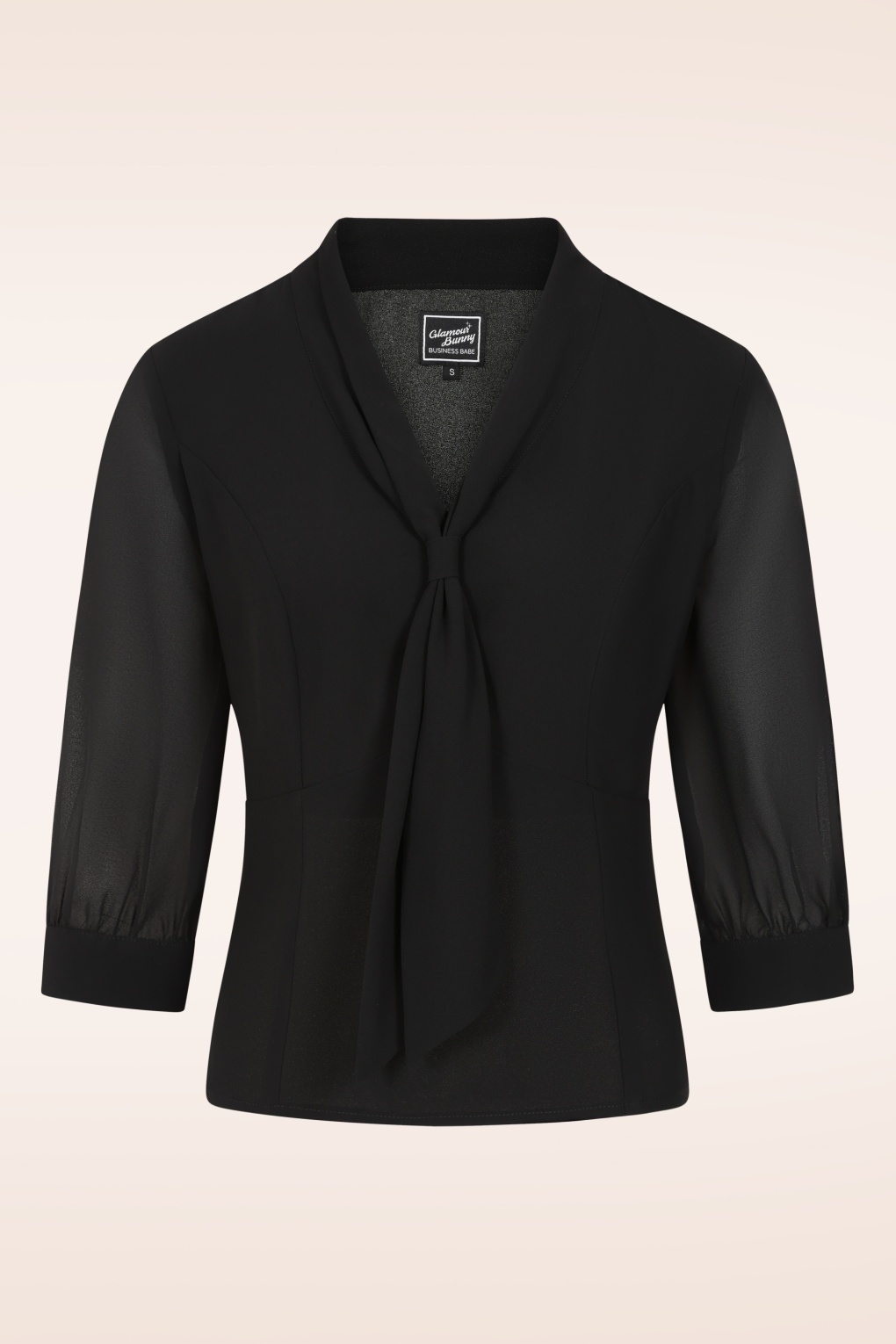 Sophia Lee blouse in zwart