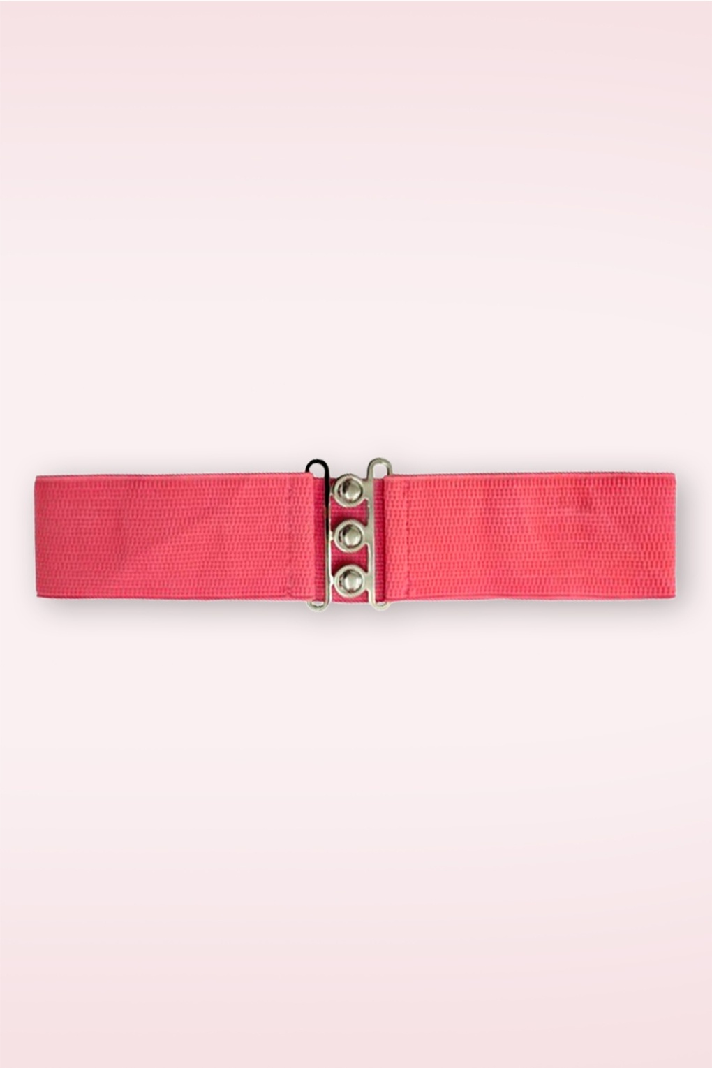 Lauren Vintage stretchriem in koraal
