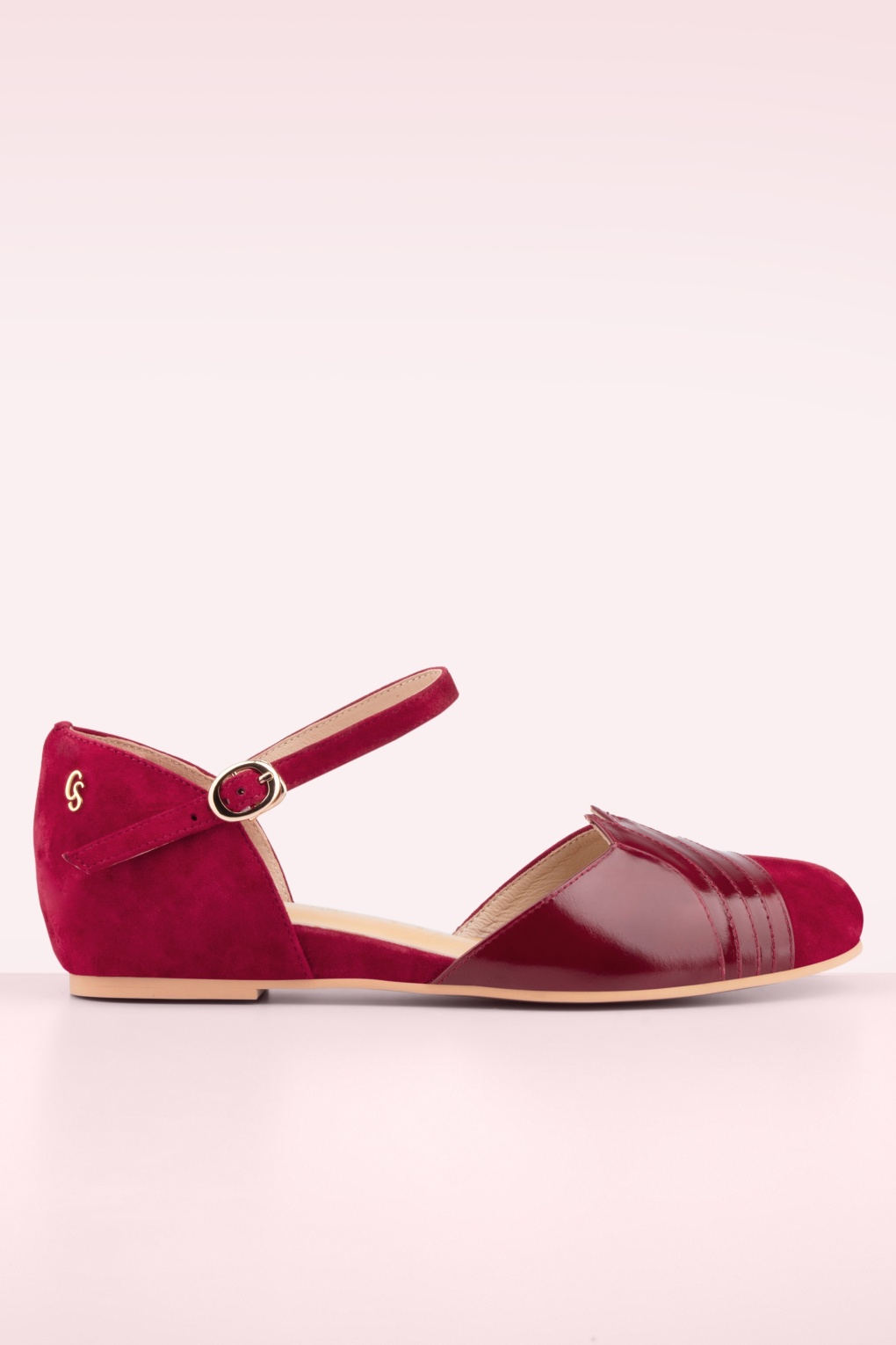 280706-Charlie-Stone-54617-Flats-Ballerina-New-York-Burgundy-250925-001W-full