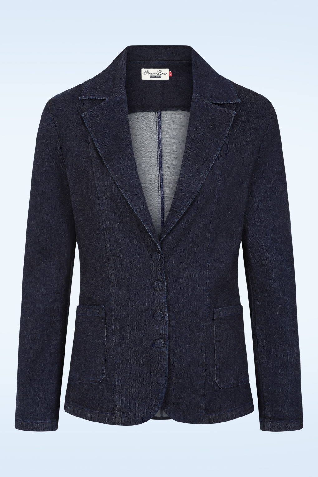 Topvintage exclusive ~ Mya blazer in donker denim