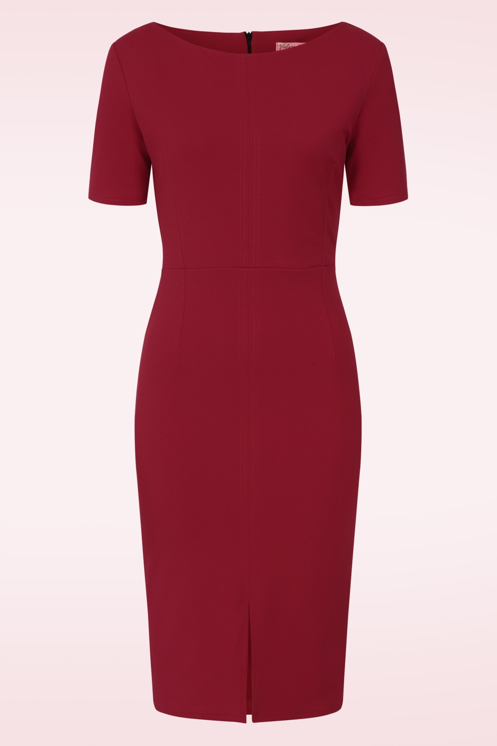 284968-Vintage-Chic-56052-Pencil-Dress-Red-260204-020LW-full
