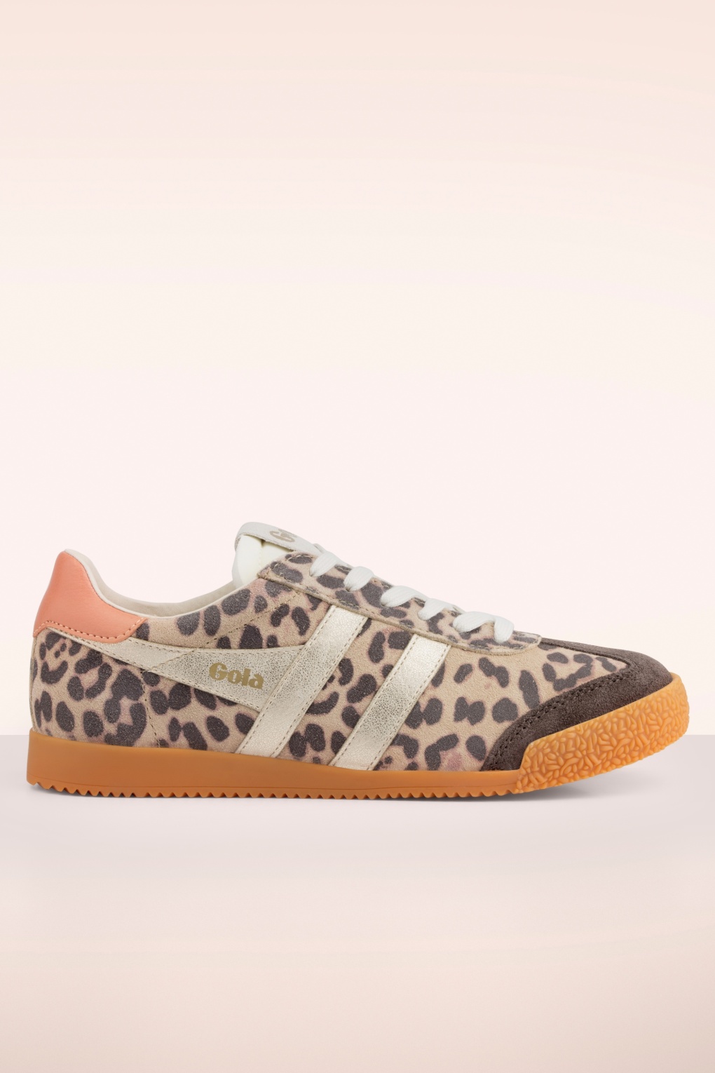 Gola Elan Safari Suede sneakers in luipaard