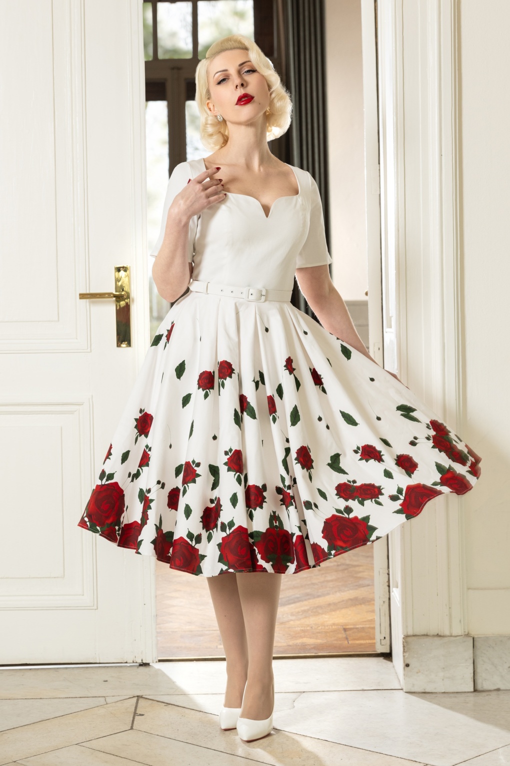 286837-Vintage-Diva-55224-Ella-Rose-Swing-Dress-00MW-full