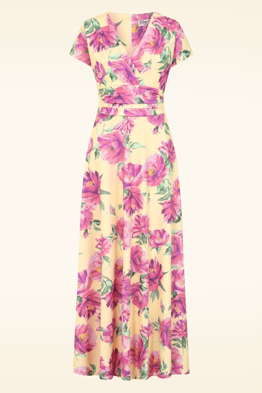287457-Vintage-Chic-56362-Dress-Maxi-Pink-Yellow-Floral-260303-001W-full