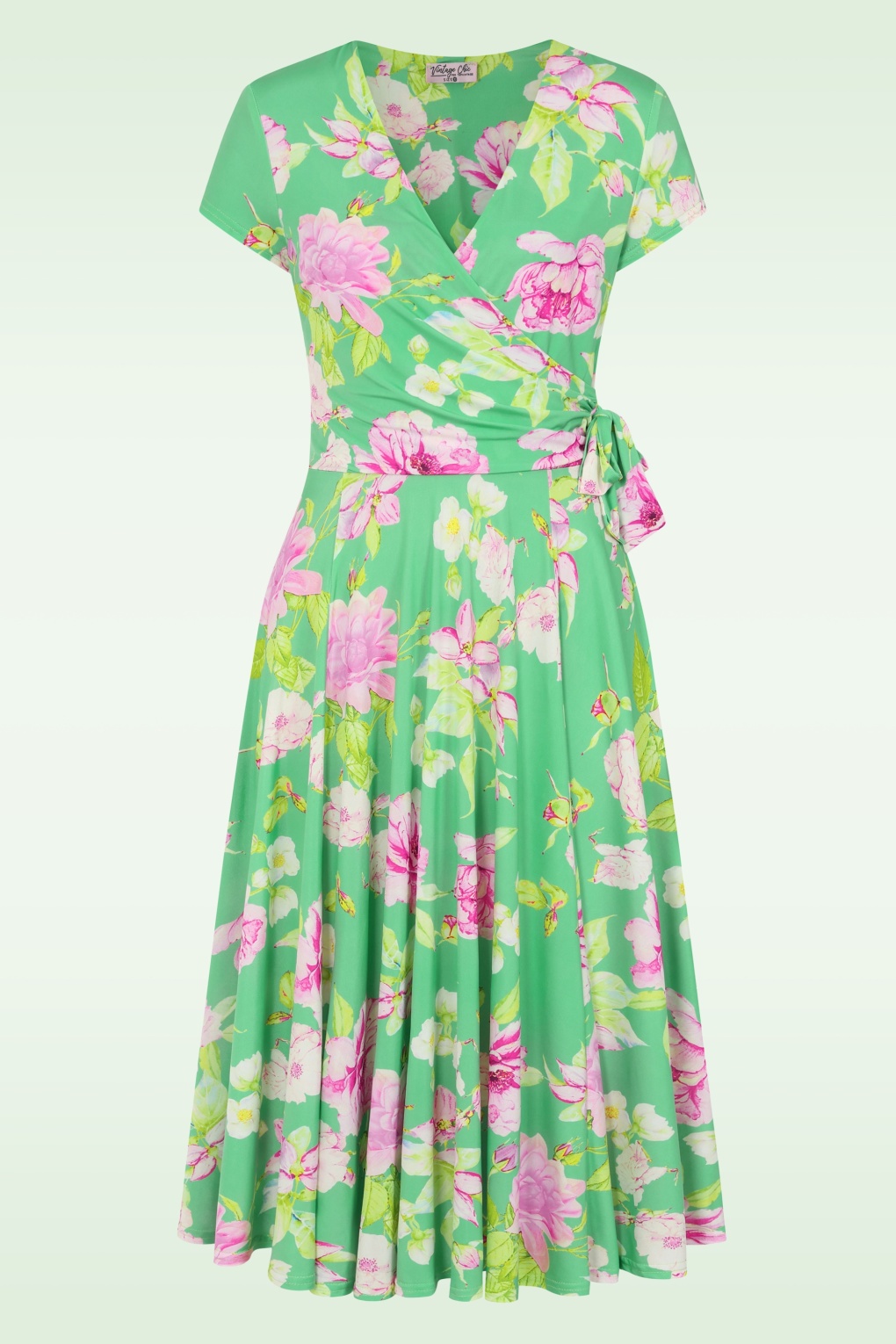 287874-Vintage-Chic-56063-Green-Floral-Dress-20260311-004W-full