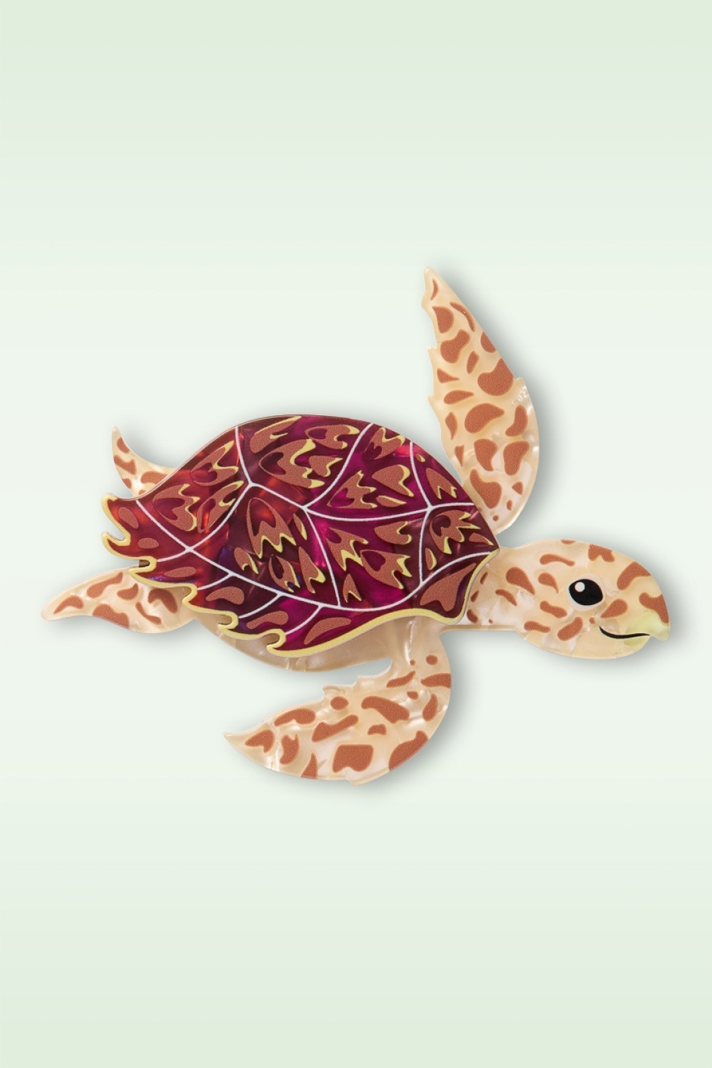 Hawksbill Turtle broche