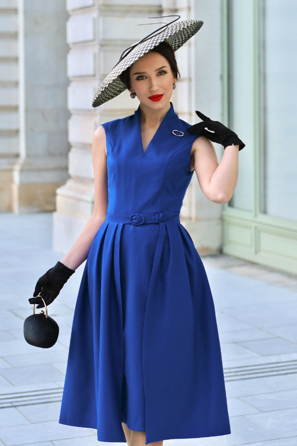 288809-Vintage-Diva-55236-Dress-Royal-Blue-260319-002MW-full