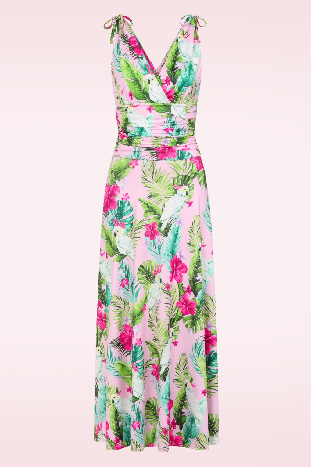 289108-Vintage-Chic-56509-Dress-Maxi-Bird-Pink-260407-001W-full