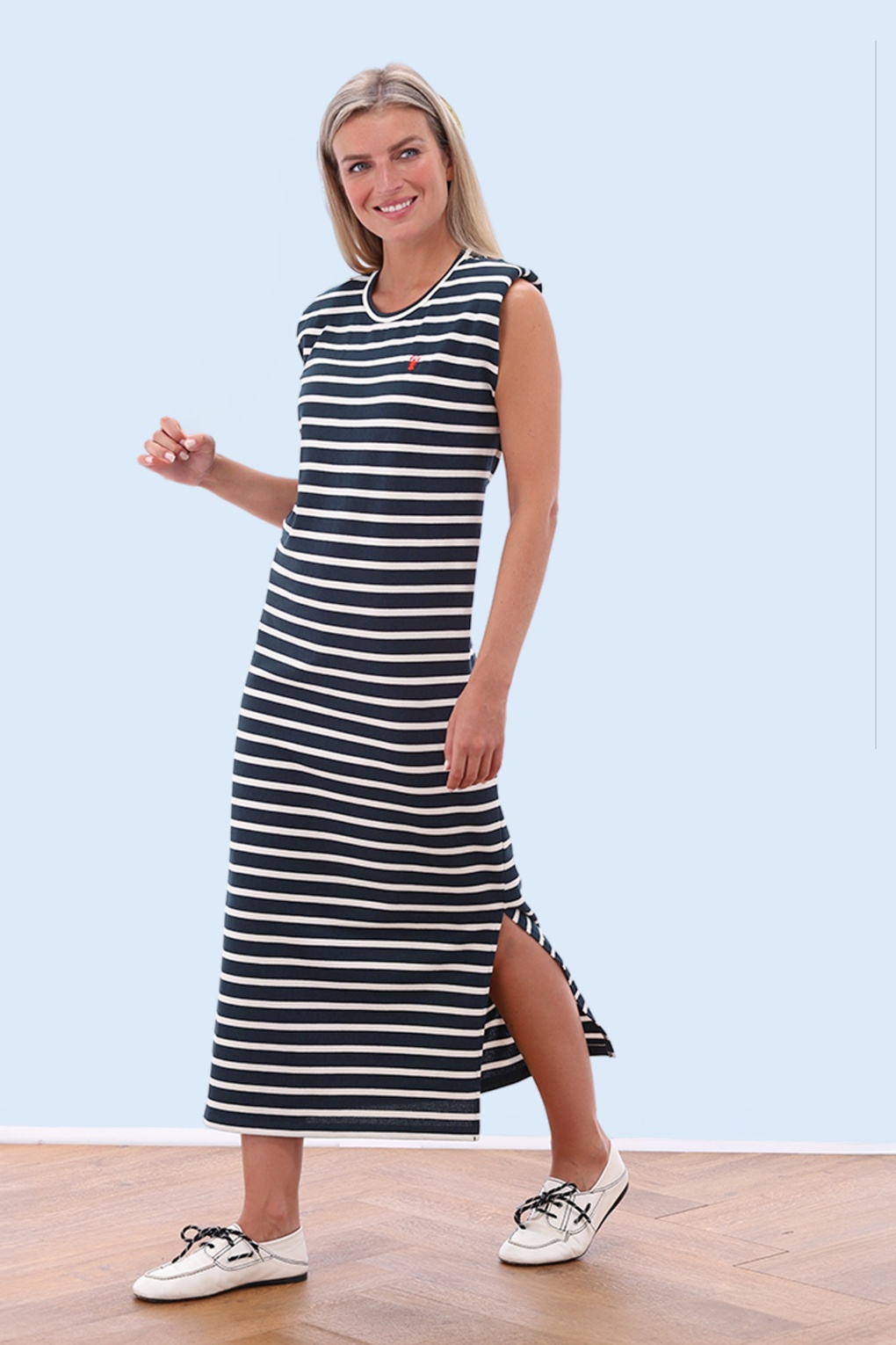 289264-Youre-My-Lobster-55377-Dress-Navy-Stipe-260420-001MW-full