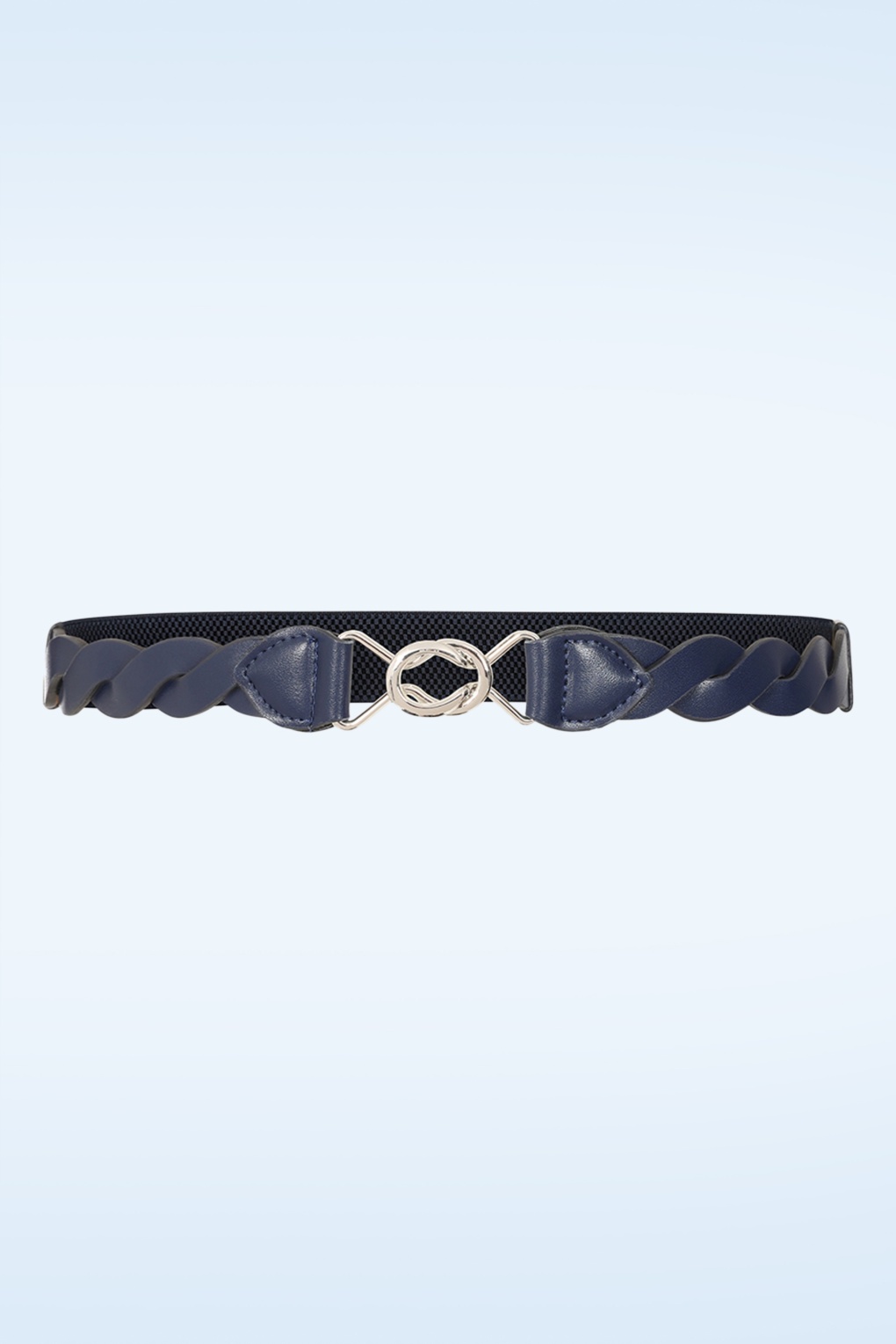 Audrey stretch riem in navy