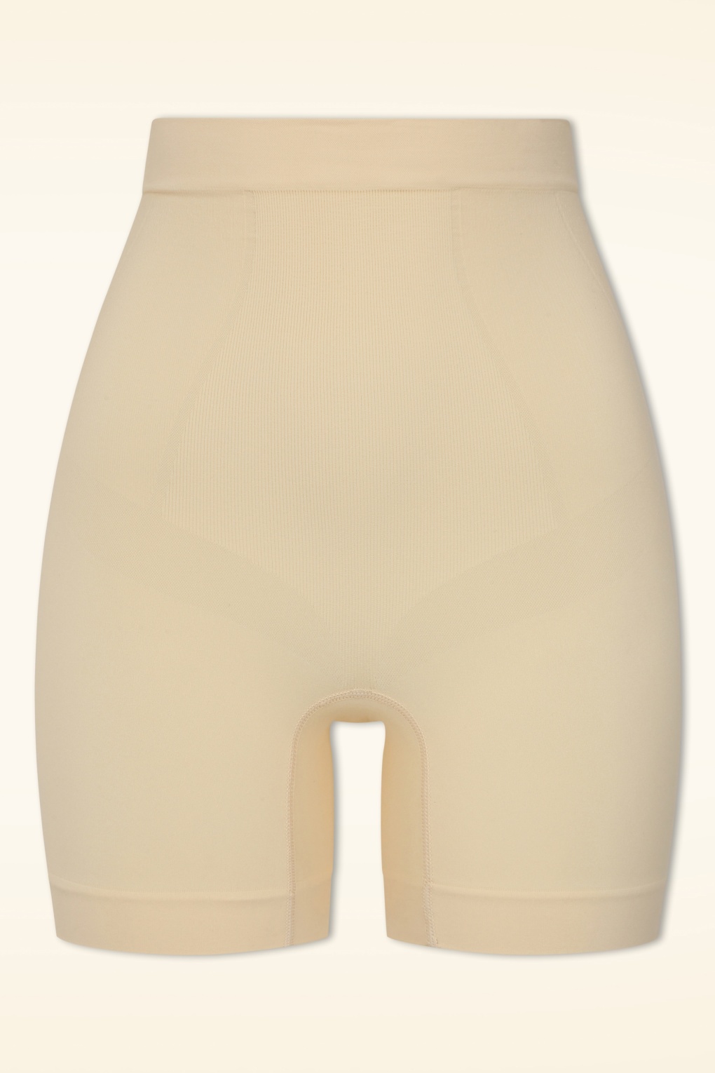 Topvintage exclusive ~ Lune Sculpt High-Waist Control shorts in boter