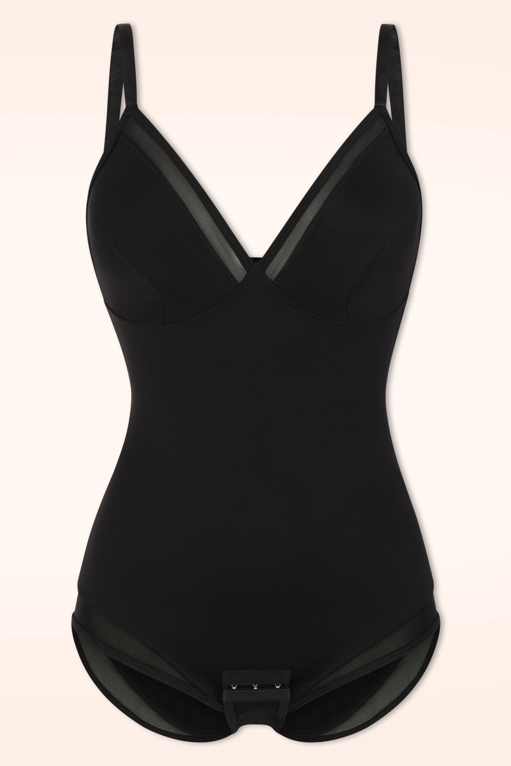 Topvintage exclusive ~ LuneLine bodysuit in zwart