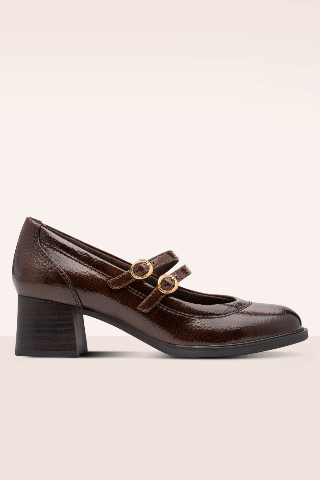 Marina Softline Vegan pumps in mokka