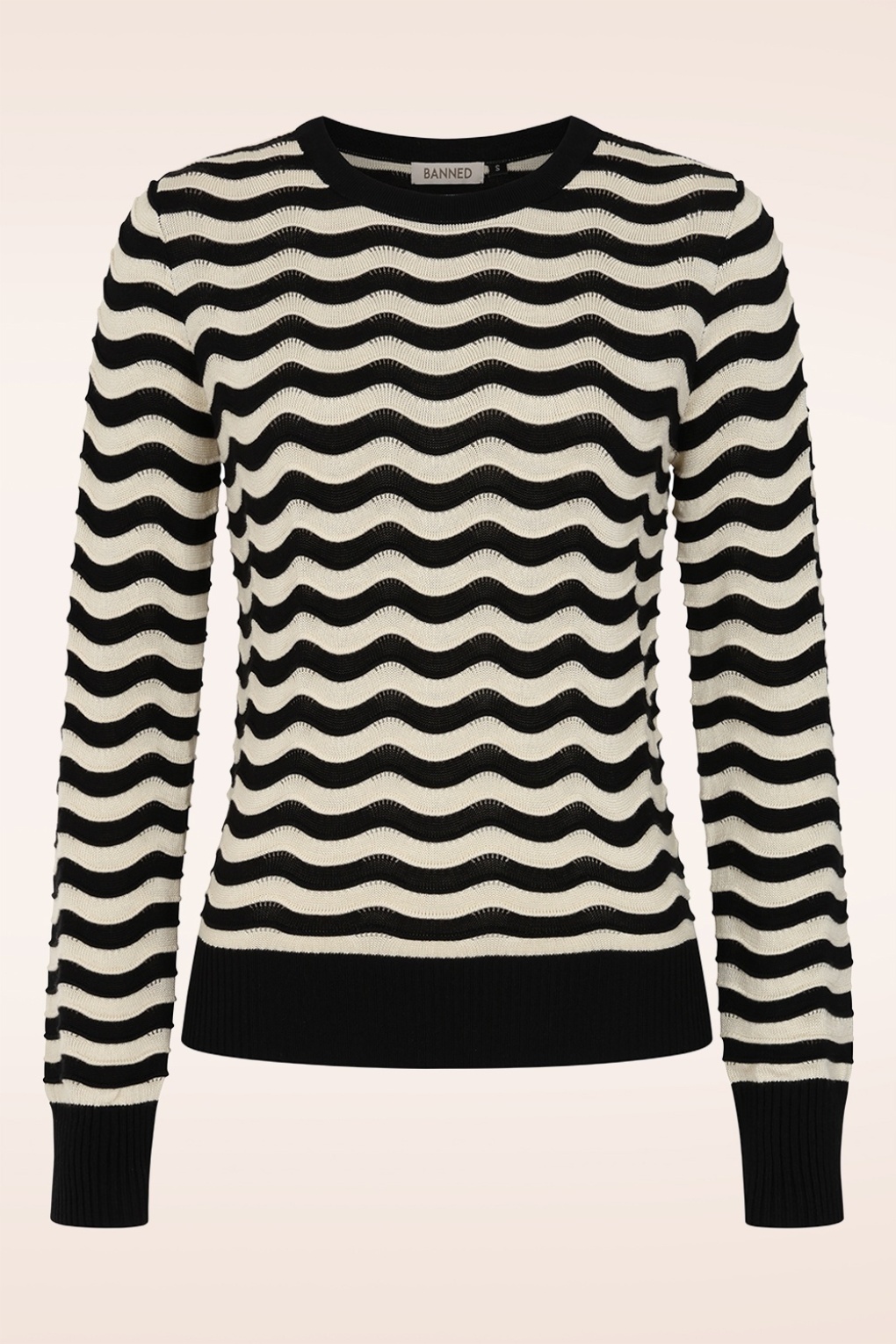 290705-Banned-57489-Black-Sweet-Stripes-Jumper-260713-001-full