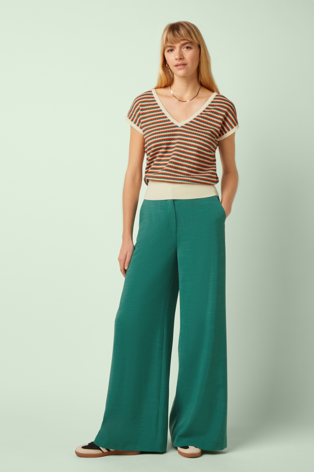 Peppa Timba broek in nile groen