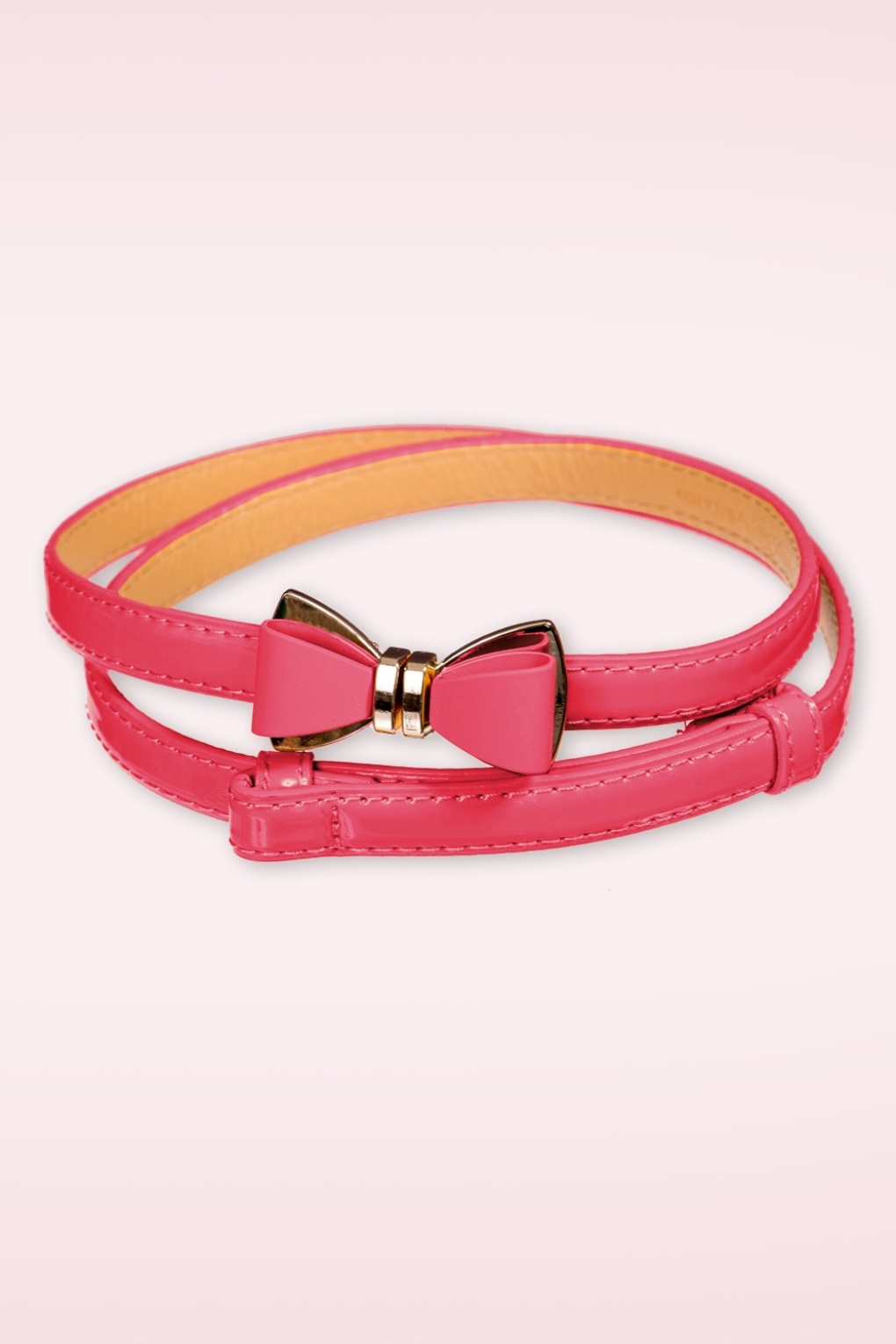 Ocean Avenue strikriem in flamingo roze